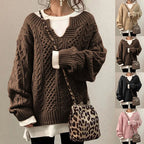 The Nordic Linen™ Textured Knit Sweater