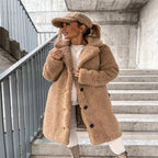 The Nordic Haven™ Lamb Wool Overcoat
