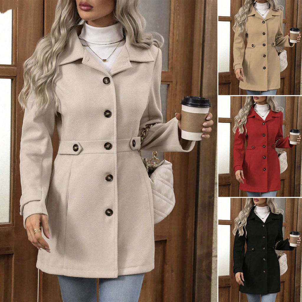 The Metro Elegance™ Woolen Coat