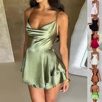 The Arctic Sculpt™ Silk Dress