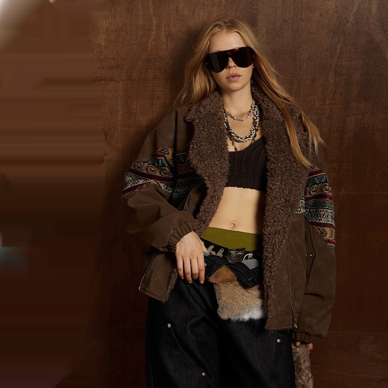 The Maverick Spliced Moto Puffer