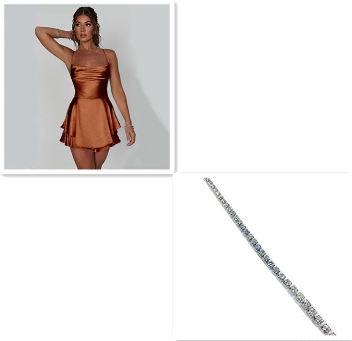 The Arctic Sculpt™ Silk Dress