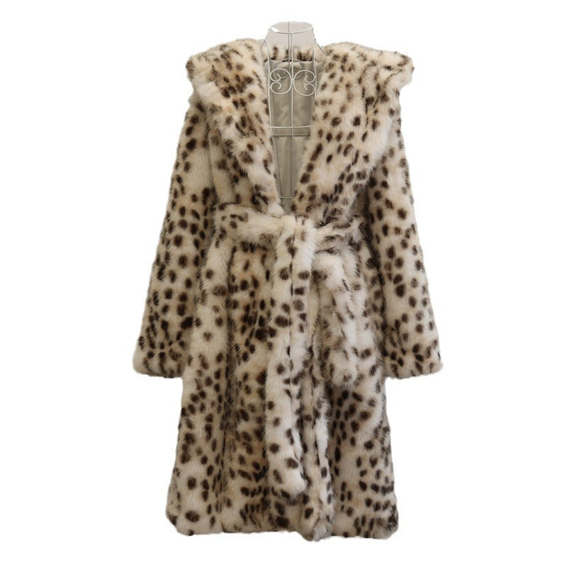 The Wild Majesty™ Leopard Faux Fur Coat