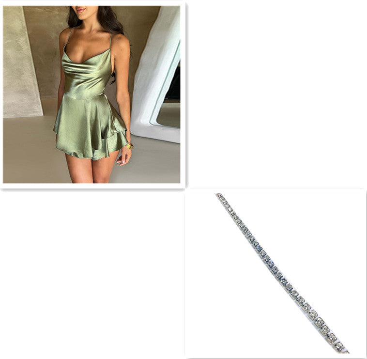 The Arctic Sculpt™ Silk Dress