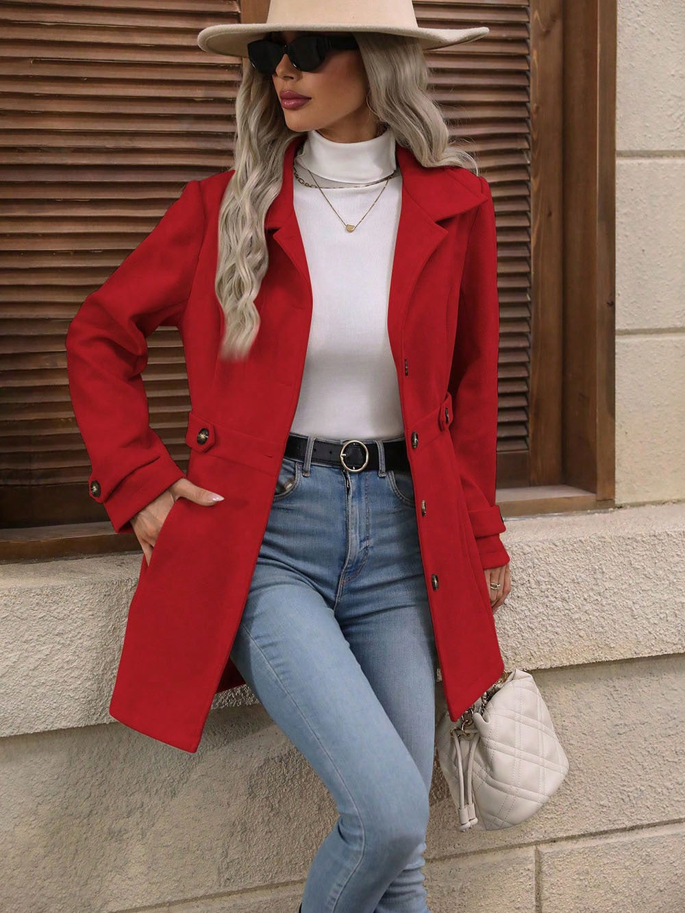 The Metro Elegance™ Woolen Coat