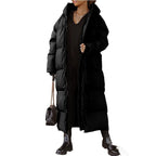 The Nordic Cloud Zip-Up Maxi Coats