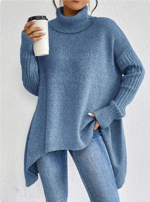 The Asymmetric Frost™ Knit Pullover