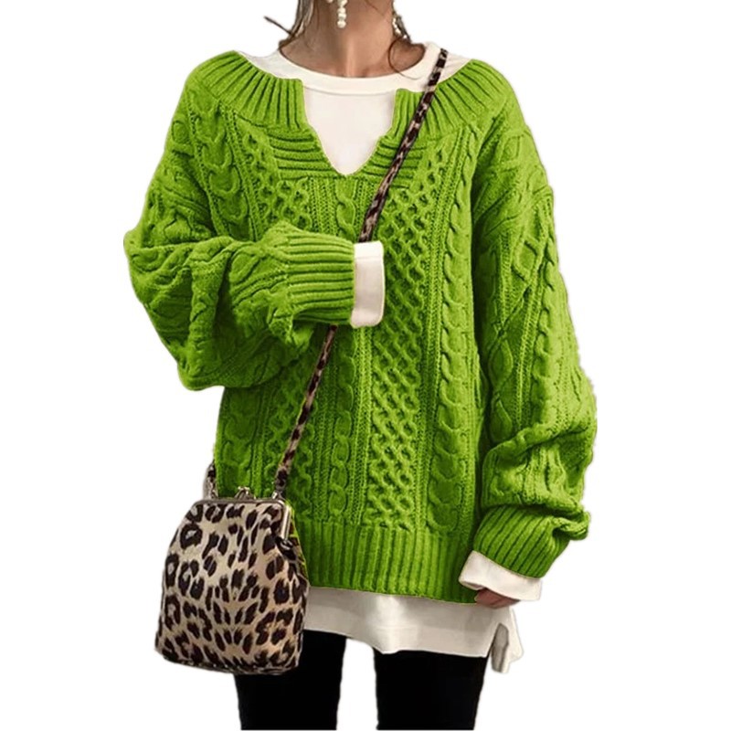 The Nordic Linen™ Textured Knit Sweater