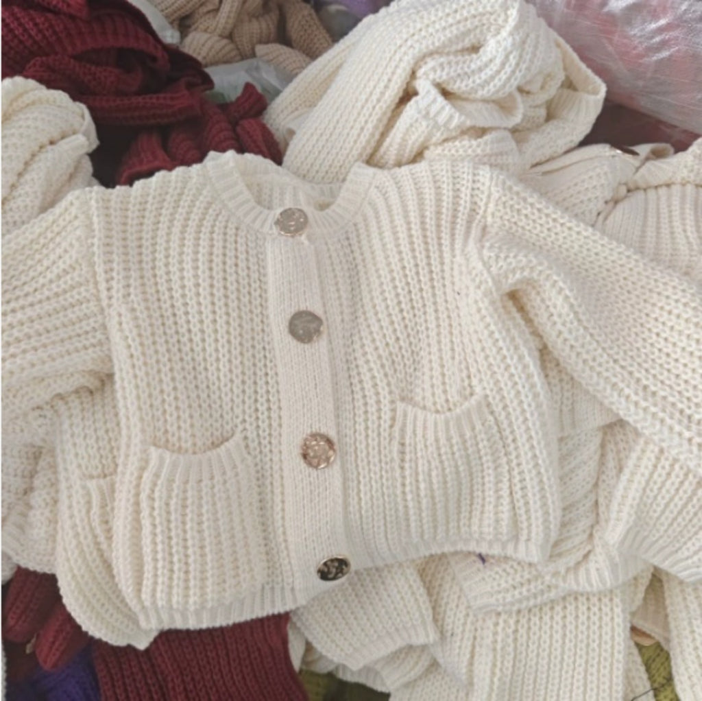 The Boulevard Button™ Cardigan Coat