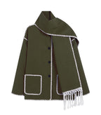 The Stockholm Scarf Jacket | Woolen Blend Edition