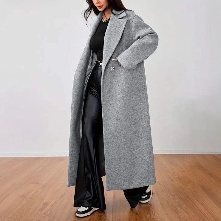 The Arctic Grace™ Long Lapel Coat