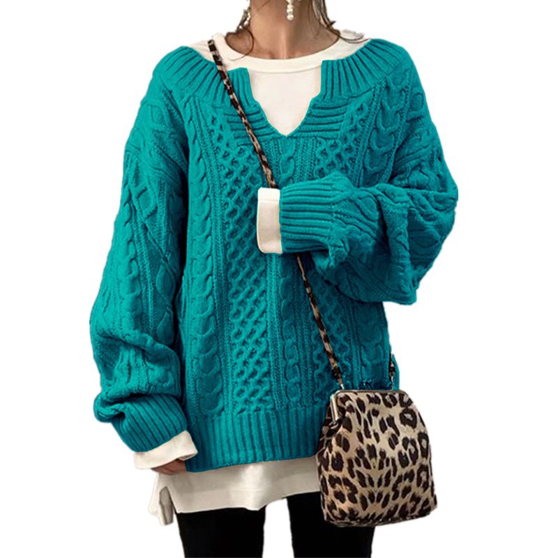 The Nordic Linen™ Textured Knit Sweater