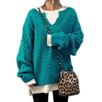 The Nordic Linen™ Textured Knit Sweater
