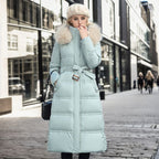 The Arctic Grace™ Slim Belted Parka