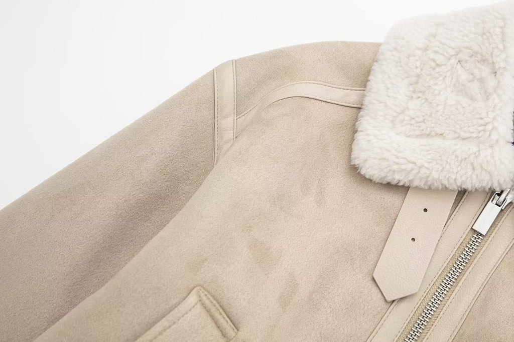 The Arctic Fleece™ Lapel Shearling Jacket