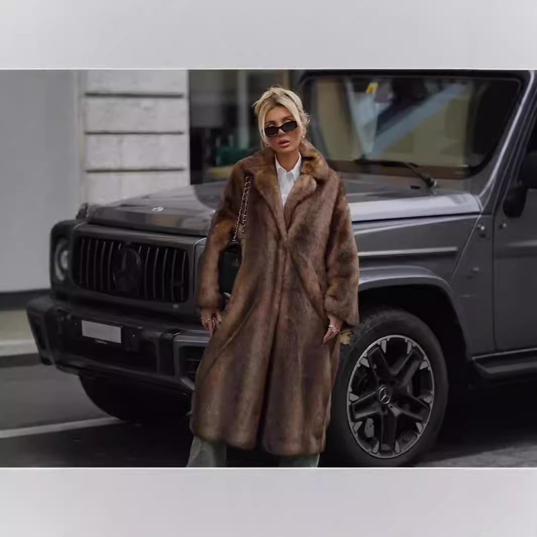 The Empress Mink™ Longline Coat