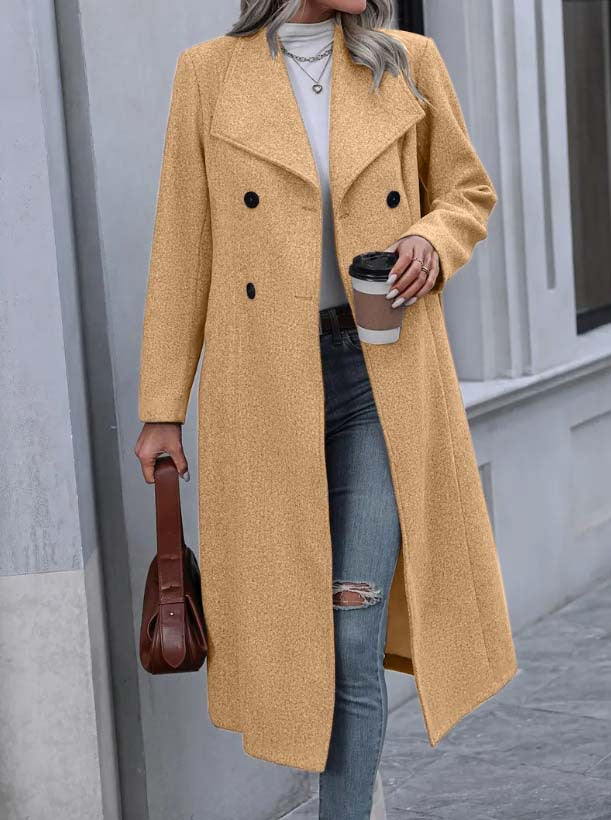 The Nordic Silhouette™ Slim Wool Coat