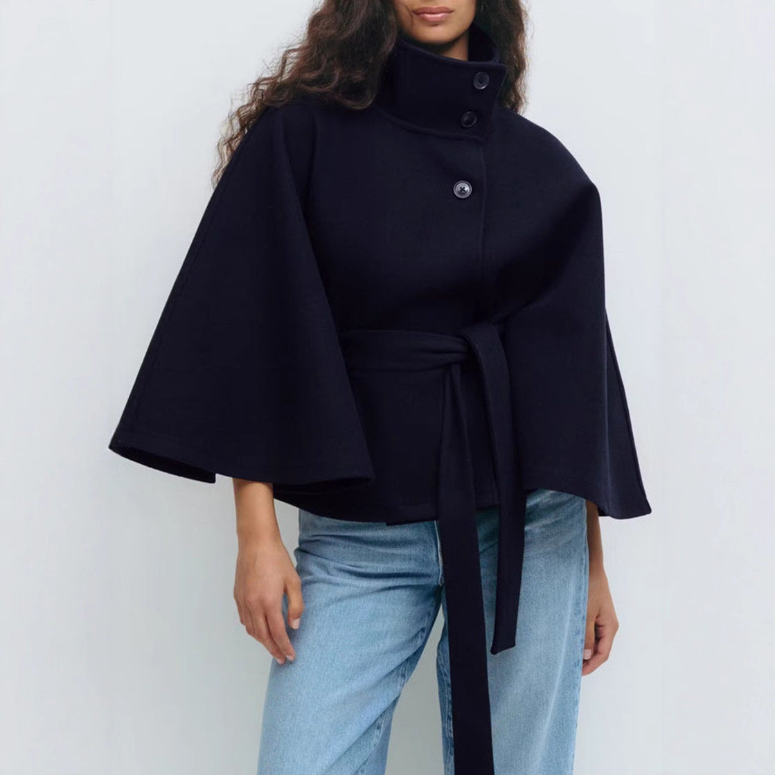 The Batwing Muse™ Belted Trench
