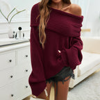 The Horizon Glow™ Off-Shoulder Knit