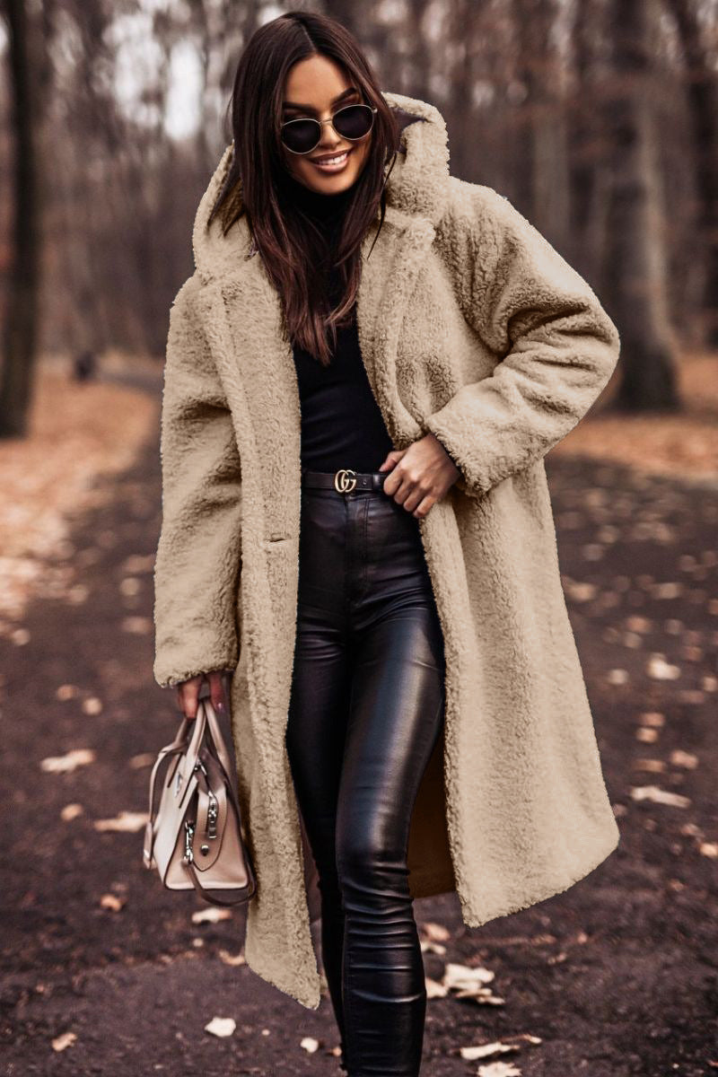 The Arctic Teddy™ Plush Overcoat
