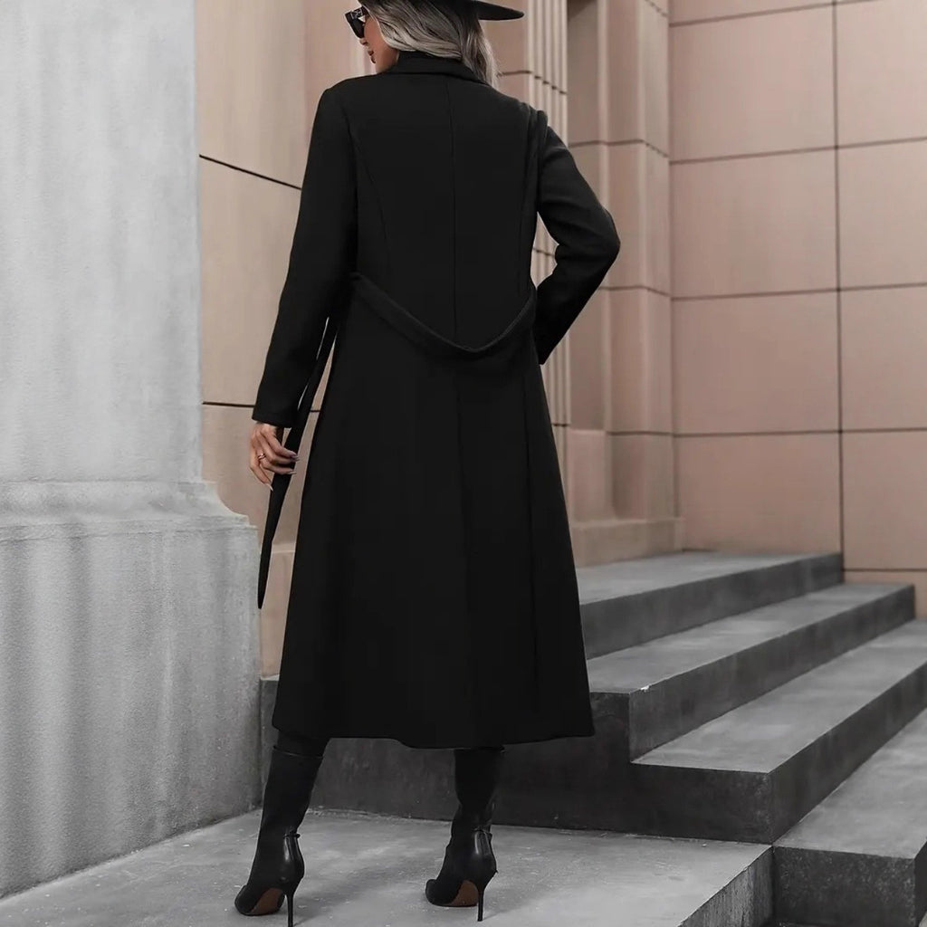 The Minimalist Muse™ Belted Overcoat