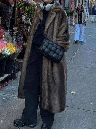 The Empress Mink™ Longline Coat