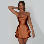 The Arctic Sculpt™ Silk Dress