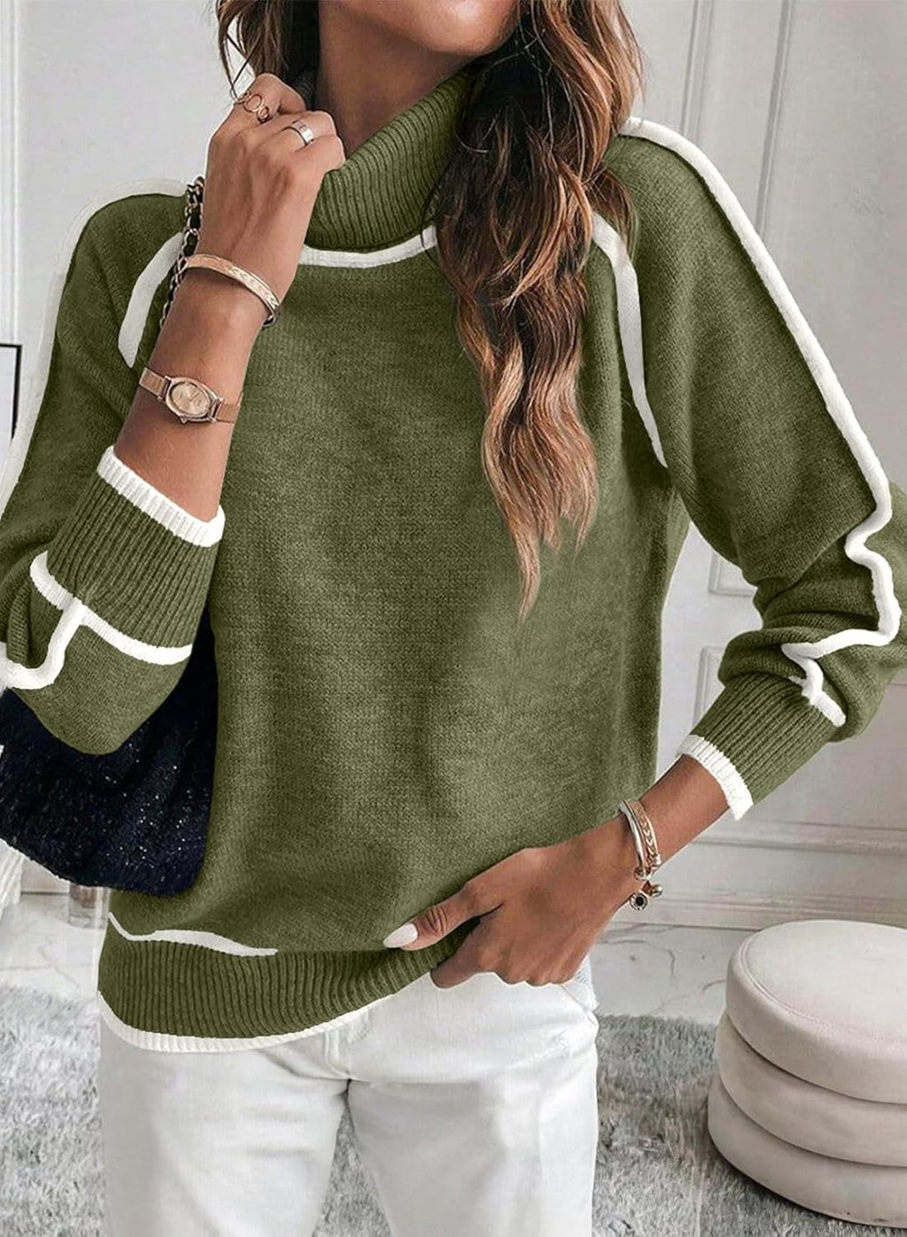 The Horizon Line™ Mock-Neck Knit