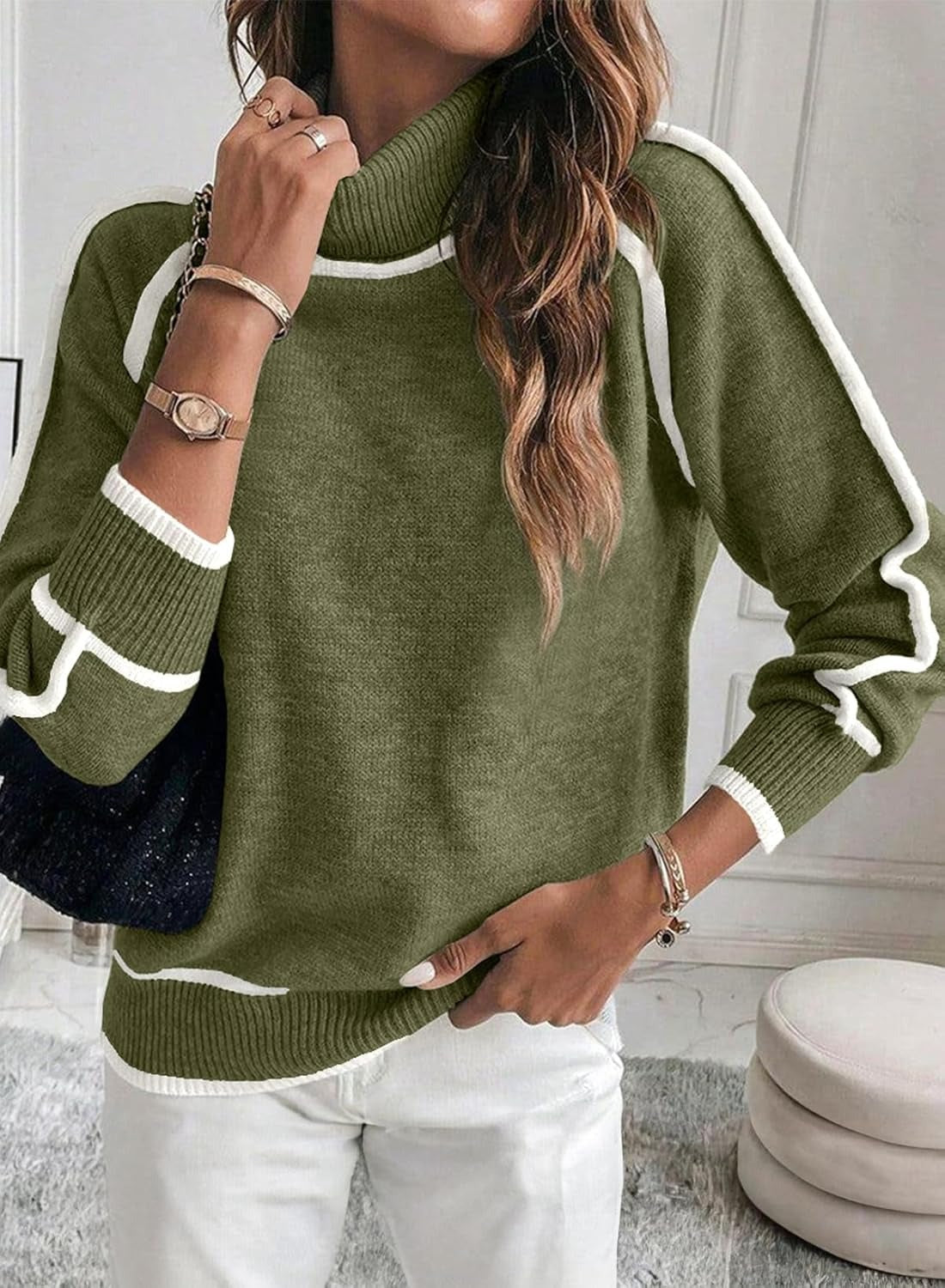 The Horizon Line™ Mock-Neck Knit