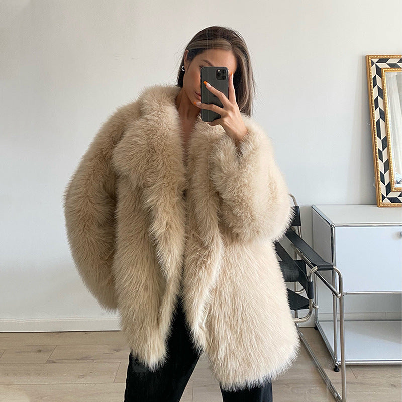 The Shearling Peak™ Leather Coat