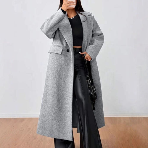 The Arctic Grace™ Long Lapel Coat