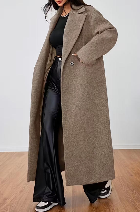 The Arctic Grace™ Long Lapel Coat