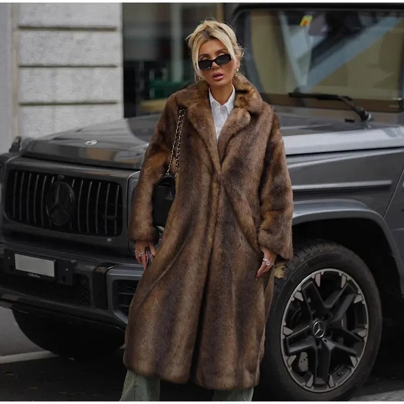 The Empress Mink™ Longline Coat