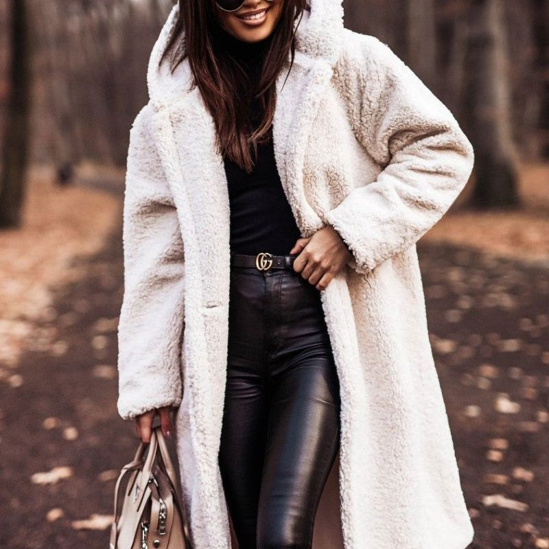 The Arctic Teddy™ Plush Overcoat