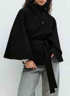 The Batwing Muse™ Belted Trench
