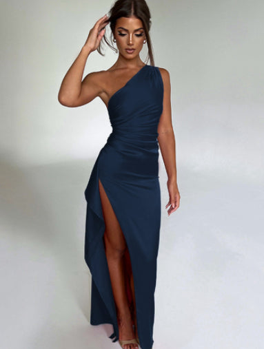 The Arctic Sculpt™ Silk Dress