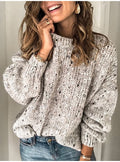The Nordic Polka™ Textured Knit Sweater