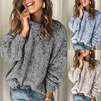 The Nordic Polka™ Textured Knit Sweater