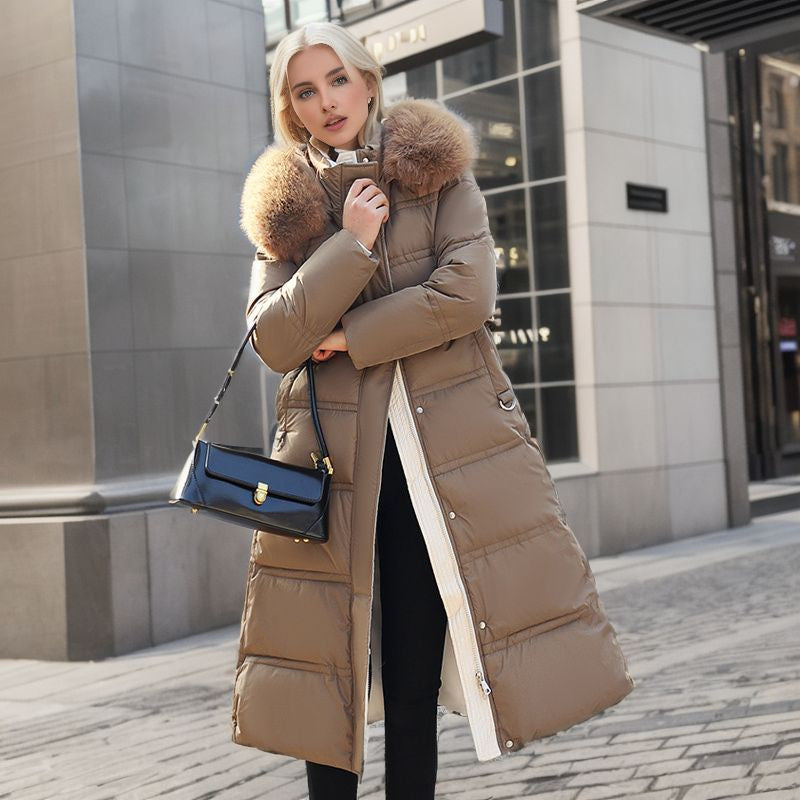 The Arctic Grace™ Slim Belted Parka