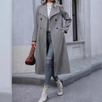 The Nordic Silhouette™ Slim Wool Coat
