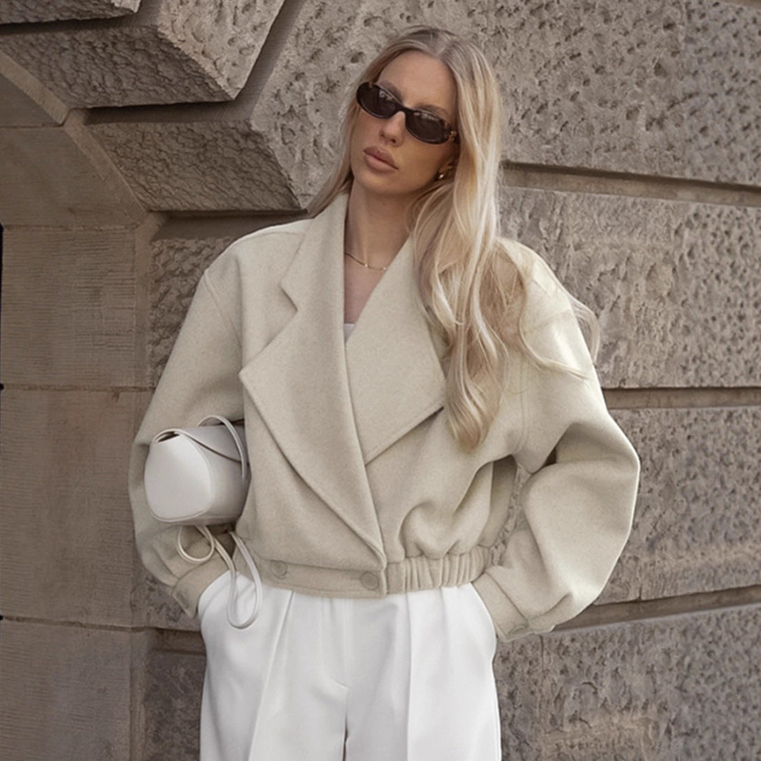 The Metro Tailored™ Wool Blazer Coat