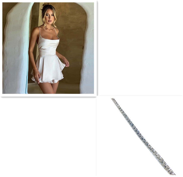 The Arctic Sculpt™ Silk Dress