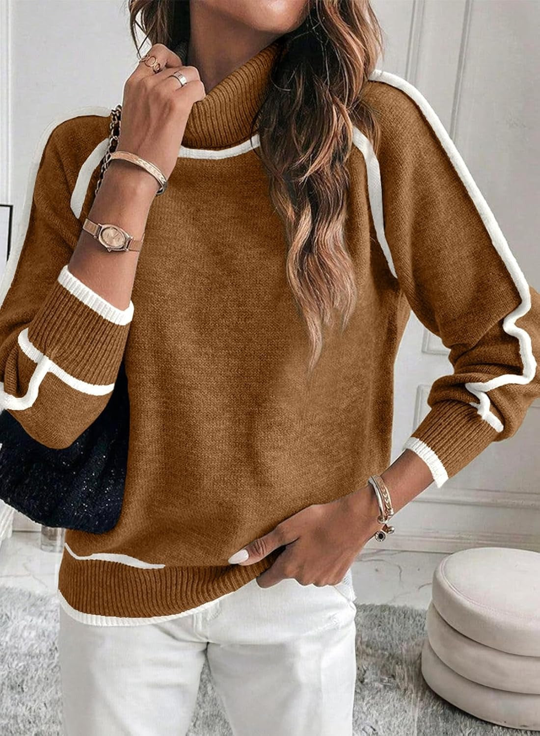 The Horizon Line™ Mock-Neck Knit