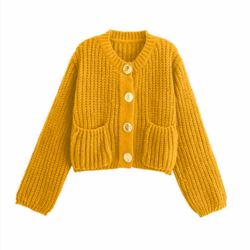 The Boulevard Button™ Cardigan Coat