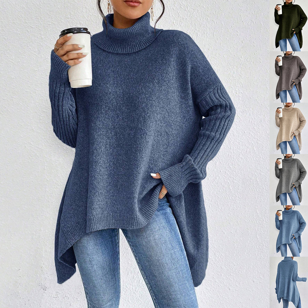 The Asymmetric Frost™ Knit Pullover