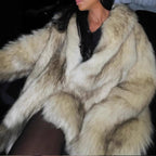 The Arctic Plush™ Lapel Faux Fur Jacket