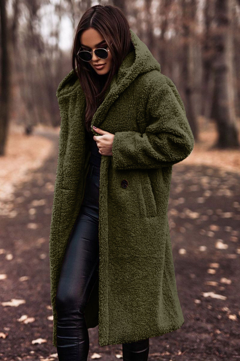 The Arctic Teddy™ Plush Overcoat