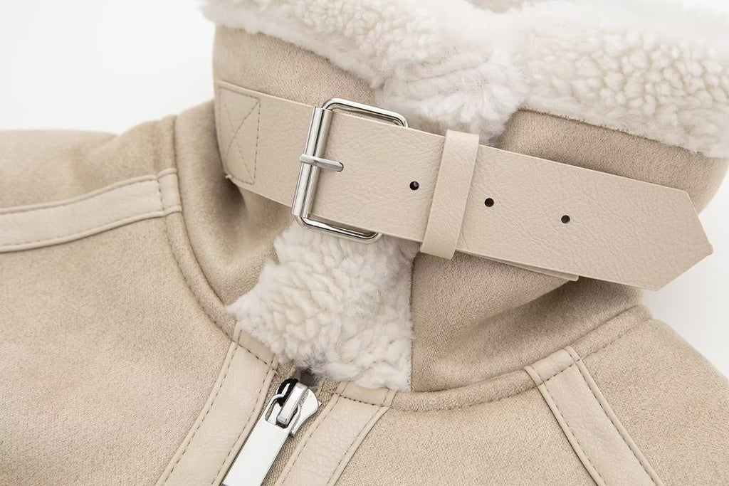 The Arctic Fleece™ Lapel Shearling Jacket