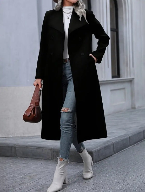 The Nordic Silhouette™ Slim Wool Coat