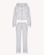 The Ins-Vibe™ Zip-Up Cropped Set